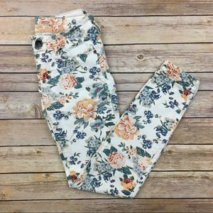 Floral Skinny Jeans